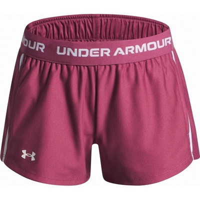 Under Armour G Tech Play Up Short-RED tmavě fialová růžová
