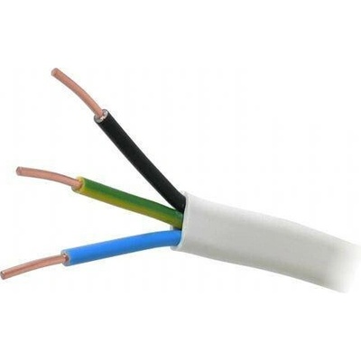 Mercor Plochý elektrický vodič YDYp 450/750V 3x1,5mm2 100m