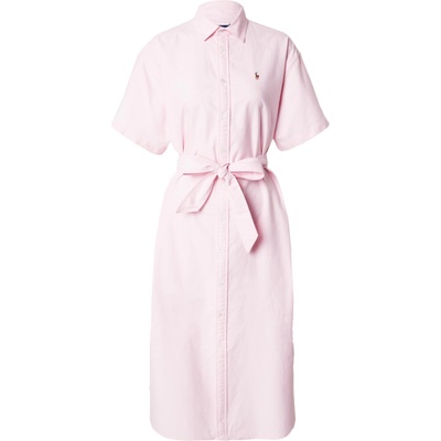 Ralph Lauren Рокля тип риза розово, размер S