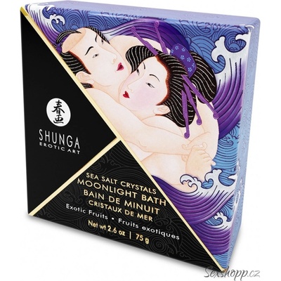 Shunga Sea Salt Crystals Moonlight Bath Exotic Fruits 75g