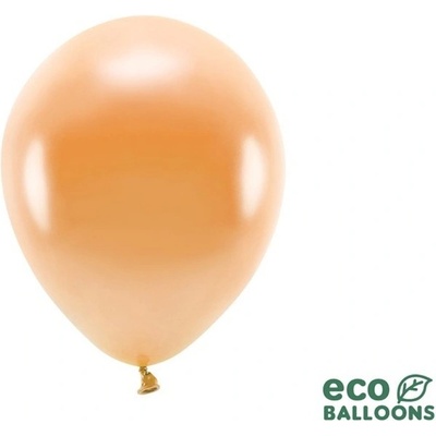 PartyDeco BALÓNKY ECO metalické oranžové 26 cm