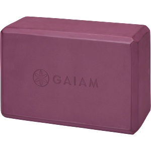GAIAM Yoga Block, Midnight Plum - 1 бр
