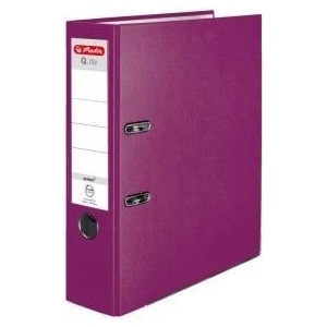 Herlitz Binder A4 8cm PP berry Q file