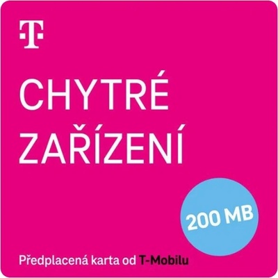 T-MOBILE SIM karta TWIST Chytré zařízení 200 MB + 150 Kč kredit