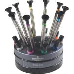 Bergeon Комплект отвертки Bergeon 7965-S10 с ръкохватка и стойка