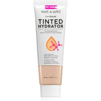 Wet n Wild Bare Focus Tinted Hydrator тониращ флуид за уеднаквяване на цвета на кожата цвят Fair 27ml