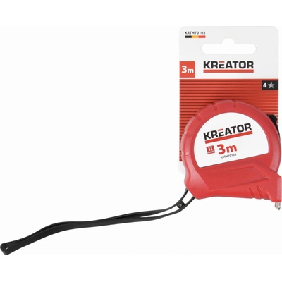 Svinovací metr 3m KREATOR KRTH70102