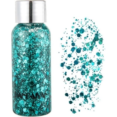 Glitter gel různé barvy Tyrkysový