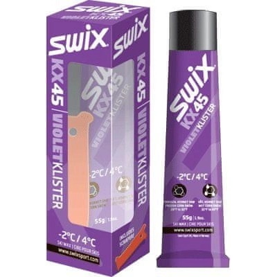 SWIX klister KX45 fialový 55g