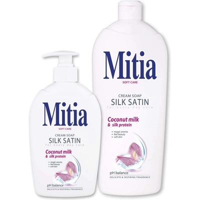 Mitia Silk Satin tekuté mydlo dávkovač 500 ml