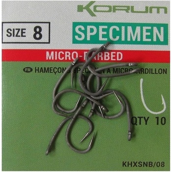 Korum Xpert Specimen Hooks veľ.12 10 ks