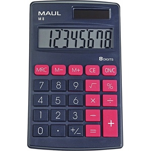 MAUL Джобен калкулатор maul m8, 8 цифри, 7261090 (7261090) Калкулатори