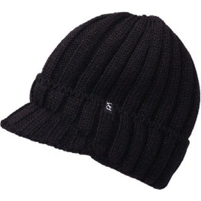 Pletex pletená čepice s fleecovou podšívkou M542 Černá
