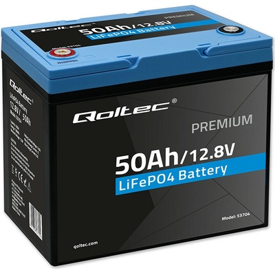 Qoltec LiFePO4 12.8V 50Ah 640Wh BMS