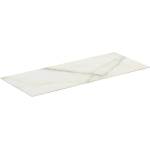Ideal Standard Керамичен плот за мивка Ideal Standard Atelier Conca 120 см, бяло мраморно покритие (T3972DH)