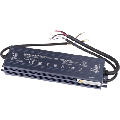 Stmívatelný napěťový zdroj DIM67 12V 200W