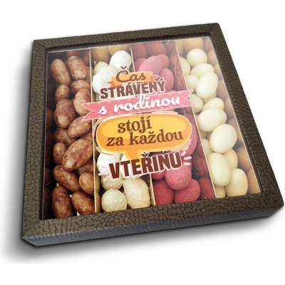 Sablio Mandle v čokoládě Čas strávený s rodinou 4x 80 g