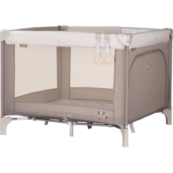 Chipolino Детска преносима кошара за игра Chipolino - Pop Up, мече, бежова (KOIPOP251BE)