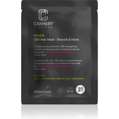 Canneff Green CBD Hair Mask Nourish & Moist 25 ml