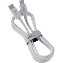 Allity AUC-03 USB-C/Lightning, 1m, bílý