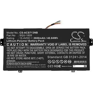 Cameron Sino Батерия за лаптоп ACER Spin 7 SF713-51 SP714-51, SQU-1605 LiPo 15.4V 2600mAh CAMERON SINO (CS-ACS713NB) - xtreme