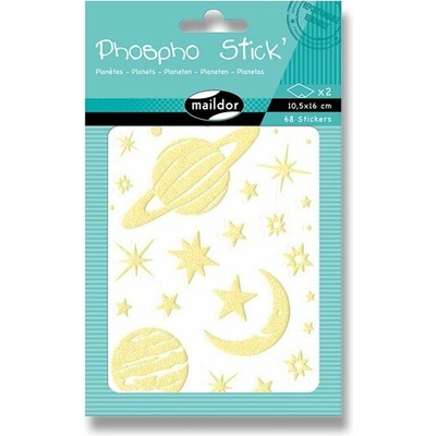 Maildor Samolepky Initial Phospho Planetky