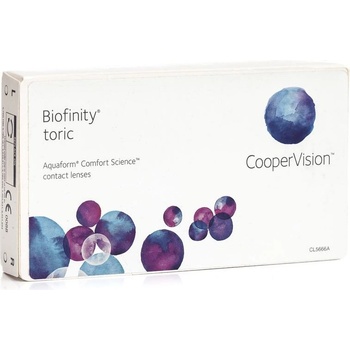 Cooper Vision Biofinity Toric 6 čoček