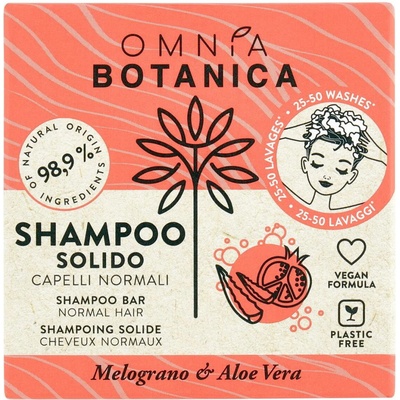 Omnia botanica tuhý šampón na normálne vlasy 50 g