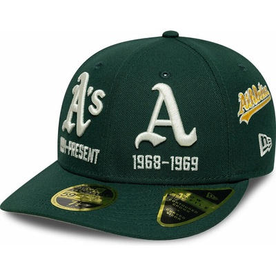 New Era MLB IMAGE DROP All-Over 59FIFTY Low Profile Oakland Athletics Green