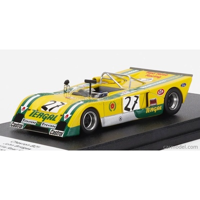 Trofeu Chevron B21 Fvc Cosworth N 27 Rally Vila Real 1972 John Bridges Žlutá Zelená 1:43