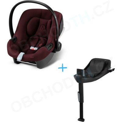 CYBEX Aton B2 i-Size + Base One 2023 Dynamic Red