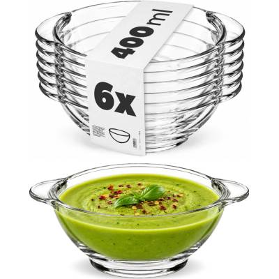 Kadax Bulionovka sklo 500 ml 6 ks