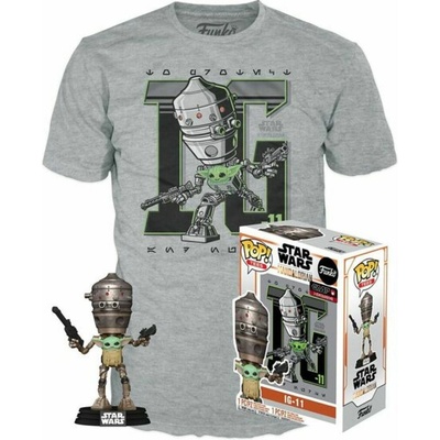 Funko Pop! & Tee Star Wars IG-11 s dětskou exkluzivitou