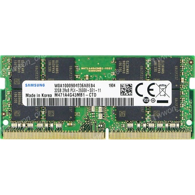 Samsung SODIMM 32GB 2666MHz M471A4G43MB1-CTD