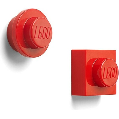LEGO magnetky červené