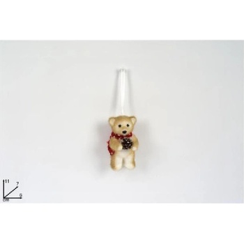 MAKRO Medvedík vianočný 11cm