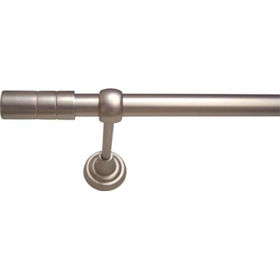 URBÁNEK Garnýže kovové OP 19 mm matný chrom Tosca - 200 cm – Zboží Mobilmania