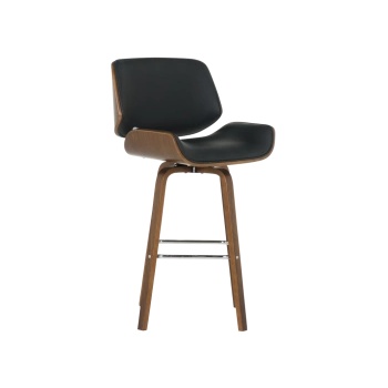 Carmen Бар стол Carmen 4027 - орех / черен