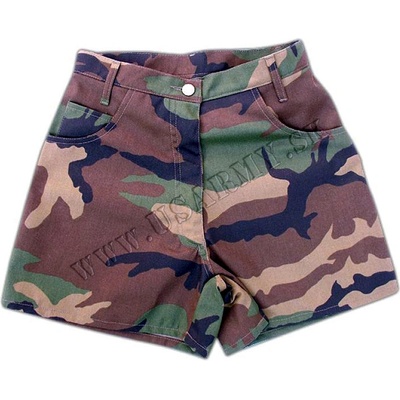 Dámské nohavice short bdu woodland