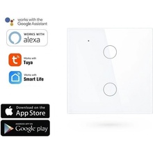 TUYA WiFi vypínač AS-WT-E2B - bílý