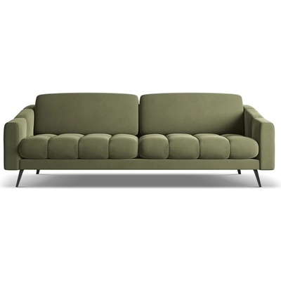 makamii Зелен кадифен диван 238 cm Nalu - Makamii (NALU_4S_1_M1_C11)