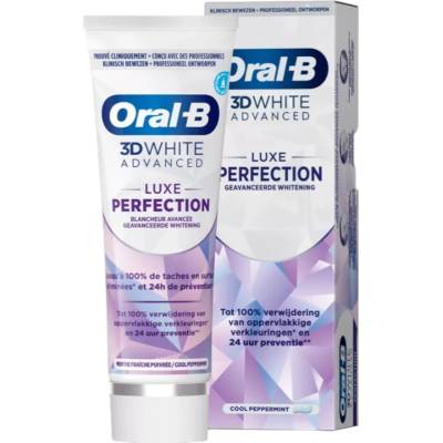 Oral-B паста за зъби, 3D white Advanced, Luxe Perfection, 75мл