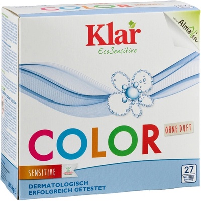 Klar prací prášok na farebné a jemné prádlo Color 1375 g