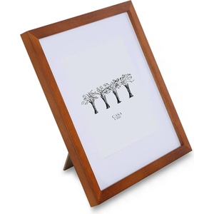 Casa Chic Brighton, рамка за картини, стъкло, 20 x 20 cm с паспарту, истинско дърво (CL-8X8-RUST) (CL-8X8-RUST) - electronic-star