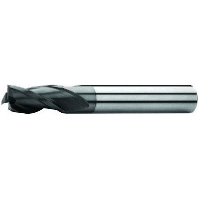 ZPS-FN Fréza válcová čelní 10x19x72, Z3,30°, DIN 6527L, SK, AlTiN, N