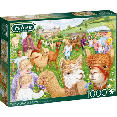 FALCON Farma s alpakami 1000 dílků