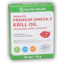 Nutrihouse Premium Omega 3 Krill Oil 60 kapslí