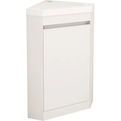 Inter Ceramic Долен шкаф за баня ICP 4040 NEW, Inter Ceramic, PVC, бял, с умивалник, 39.7x39.7x80см (4040 NEW)