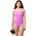 Speedo Solid Leaderback Orchid Shine