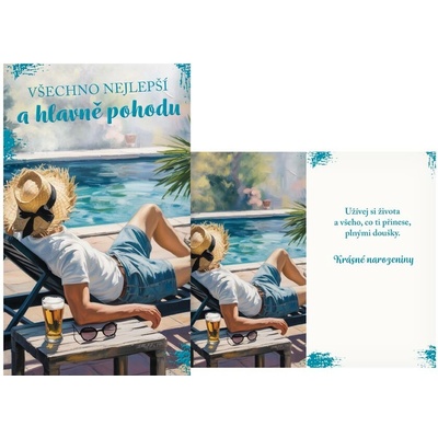 Blahopřání srdečné - Pohoda